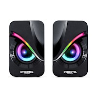 Parlante Para Pc Rgb 2.0 Cybertel Exxpert S301