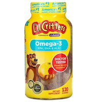 Omega 3 Niños EPA DHA ALA Lil Critters x 120 Gomas