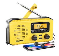Radio AMFM Dos Bandas con Linterna LED DAEWOO DI-700R