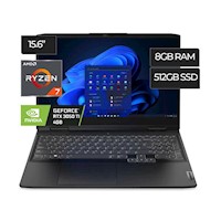 Laptop Lenovo Ideapad Gaming 3 15Arh7 AMD Ryzen 7 8GB 512GB Windows 11