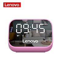 Reloj despertador con altavoz multifuncional Lenovo TS13 - Rosa