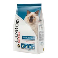 Comida Gatos Adultos Esterilizados Canbo Súper Premium 7kg