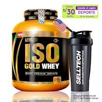 Level Pro Proteína Isogold Whey 6.6 Lb Rich Chocolate+shaker