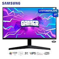 Monitor Samsung LF27T350FHLXPE 27 FHD IPS VGA HDMI