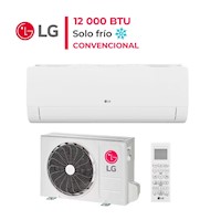 Aire Acondicionado LG Split De 12,000 BTU/H Convencional Frío Solo