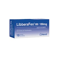 Libberafex 180 mg Tabletas Recubiertas