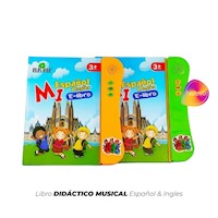 Libro didáctico musical Mi Libro Español  & Inglés