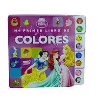 Libro Didactico Infantil Princesa Disney Colores Infantil 17cm Novelty Book Co