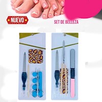 Set pedicure portable 4 pzas