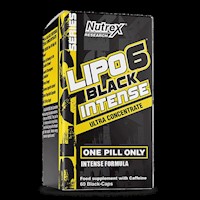 LIPO 6 BLACK INTENSE UC 60 CAPS - NUTREX