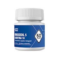 Minoxidil 5mg & Biotina 10mg x 60 Cápsulas - Dermo Sumak