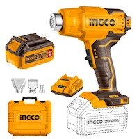 Pistola De Calor 20V Con Batería 4Ah HGLI20025 INGCO