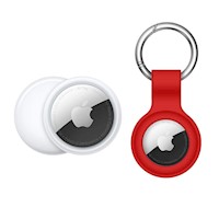 Apple AirTag 1 Pack + Llavero Rojo