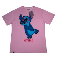 Polo lilo & stitch lls-0089-a rosado