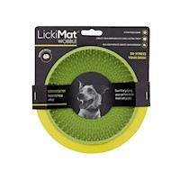 Lickimat Wobble Green Para Perros