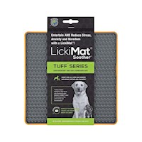 Lickimat Tuff Soother Orange Dog