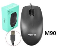 Mouse Logitech M90-USB Color Negro