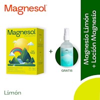 MAGNESOL LIMÓN + LOCIÓN DE MAGNESIO