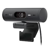 Logitech - Cámara Web Brio 500 Full HD 1080p Negro
