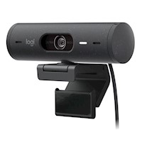 Logitech - Cámara Web Brio 500 For Business Full HD - Negro