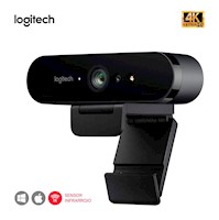 Cámara Web LOGITECH BRIO ULTRA HD 4K PRO BUSINESS