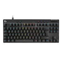 Logitech G - Teclado Pro X TKL Rapid RGB Raíd Magnetic Analog - Negro