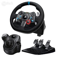 Logitech - Timón Con Pedal G29 Driving Force (Incluye Palanca Cambios) PS4 PS5