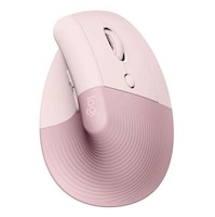 Logitech - Mouse Lift Vertical Ergonómico Logi Bolt Rosa