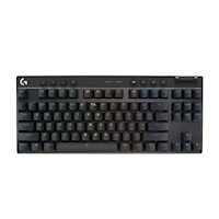 Logitech G - Teclado Pro X TKL Lightspeed Switch Brown - Negro