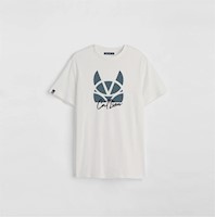 Catlion - Camiseta Crema modelo Sunrise