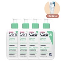 Pack Cerave Gel Limpiador Espumoso 236ml