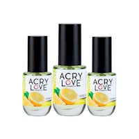 Aceite para cutícula 14ml Yellow Lemon - Acrylove 3 unid