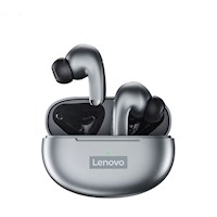 Audífonos Bluetooth Lenovo LP5 Plomo