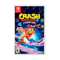 Crash Bandicoot 4 Its About Time Nintendo Switch + Poster