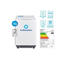 Lavadora Automática Indurama 13KG LRI-13BLA
