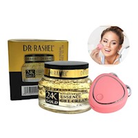 Gel Facial Gold 24K Dr Rashel Antiarrugas + Masajeador Microcorriente