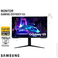 Monitor Gaming SAMSUNG Odyssey G3 24" FullHD 180Hz HDMI / DP