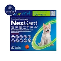 Nexgard Spectra 7,6 - 15 kg X3 Tabletas