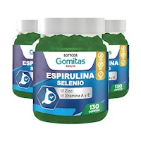 ESPIRULINA PARA ADULTOS GOMITAS 03 Unidades - SOTTCOR