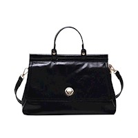 Makeway - Cartera bolso PU Tendencia - Negro