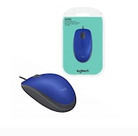 Mouse Logitech M110 Silent Optico Usb- Azul