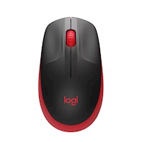 Mouse Logitech M190 Wireless Full-Size Red