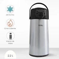 Termo Sifón Pump Pot 2.20 L – Acabado Elegante