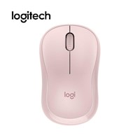 Mouse inalámbrico Logitech M240 silencioso Rosa