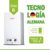 Bosch Terma A Gas Gn Compact 2 18 Lt Digital + Kit