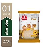 MACA AVENA 3 OSITOS 270GR
