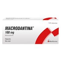 Macrodantina 100 mg Cápsulas