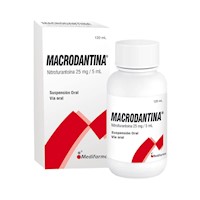 Macrodantina 25 mg/5 mL Suspensión Oral