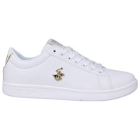 Zapatillas Beverly Hills Polo Club Macy MACY-WHITE-GOLD Mujer
