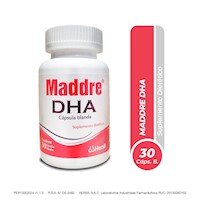 Maddre® DHA Cápsulas Blandas